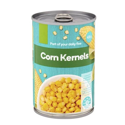 Жълта консерва царевица